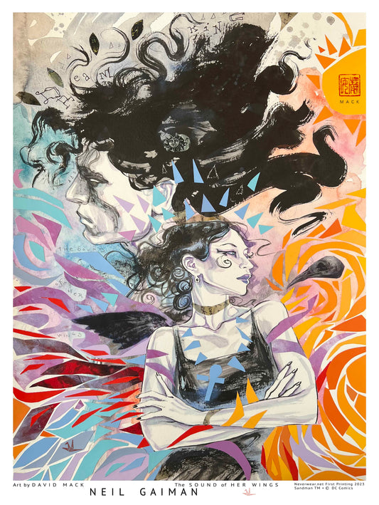 BRAND NEW PRINT! David Mack's Death & Dream portrait