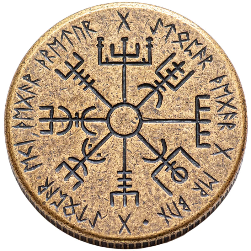 Vegvisir Wayfinder Coin - Bronze