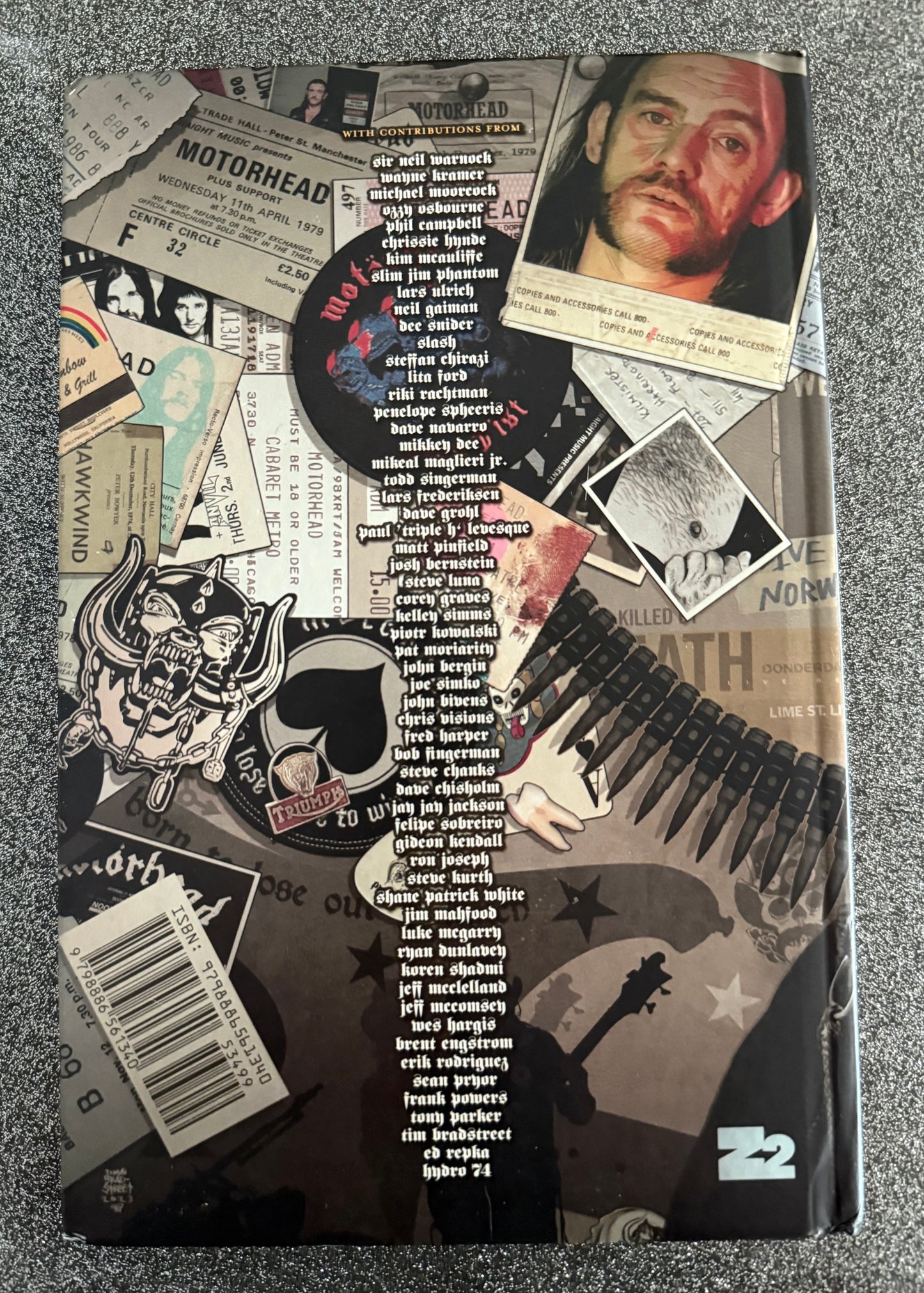 LEMMY! A Lemmy/ Motorhead graphic novel by Z2 "No Remorse"by OZZY + more
