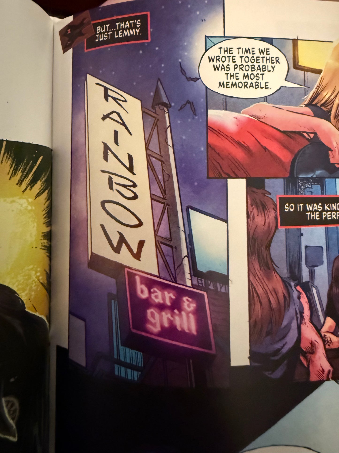LEMMY! A Lemmy/ Motorhead graphic novel by Z2 "No Remorse"by OZZY + more