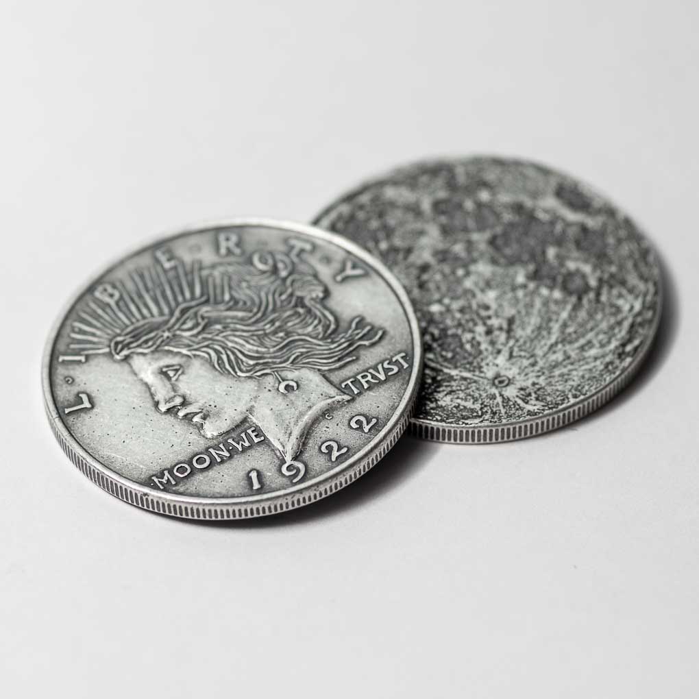 SOLD OUT! Shadows' Silver Coin - American Gods OH MY GODDESS THEY'RE HERE!