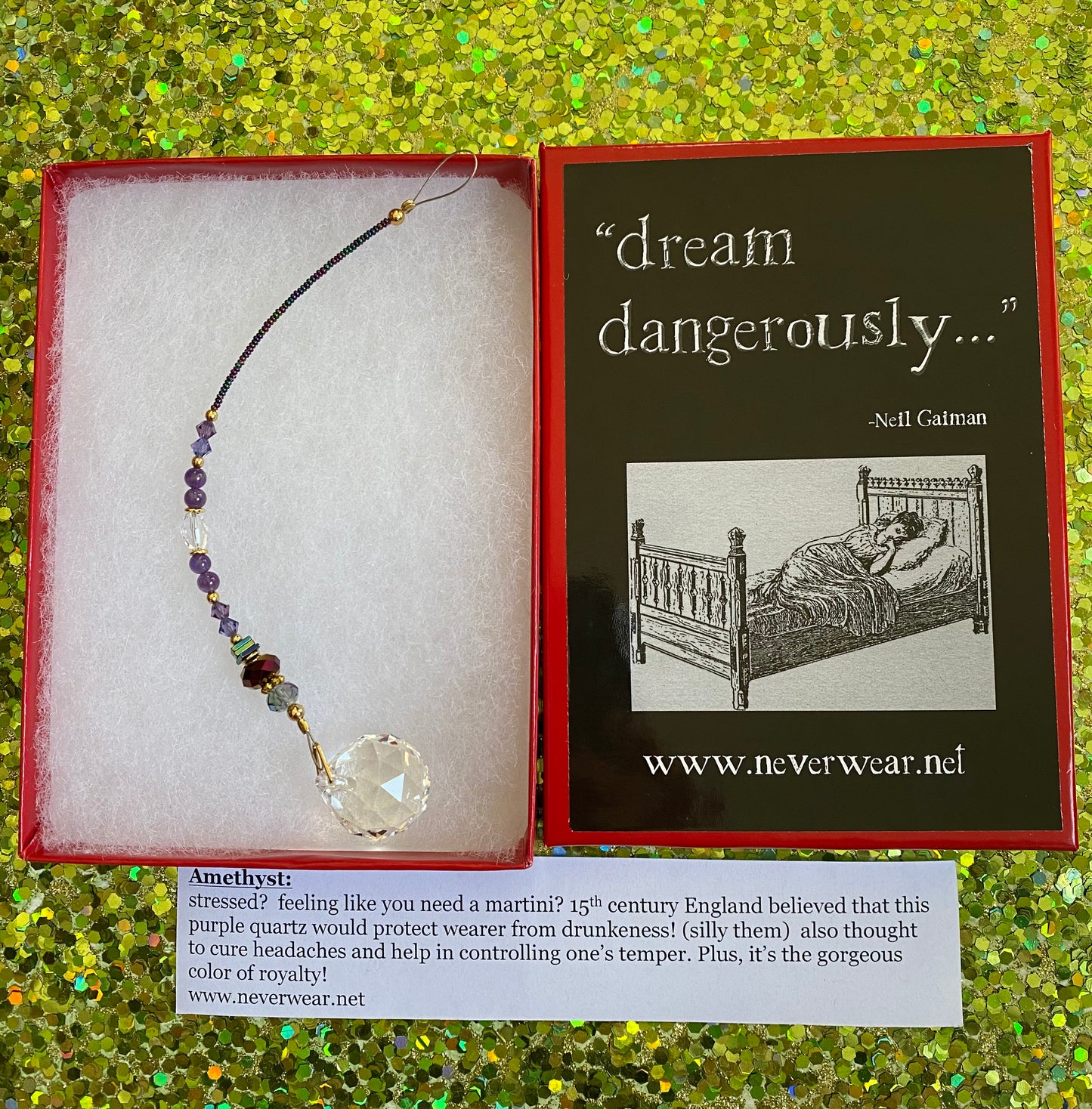 Swarovski Austrian Crystal & gemstone prisms: Handmade by Cat!