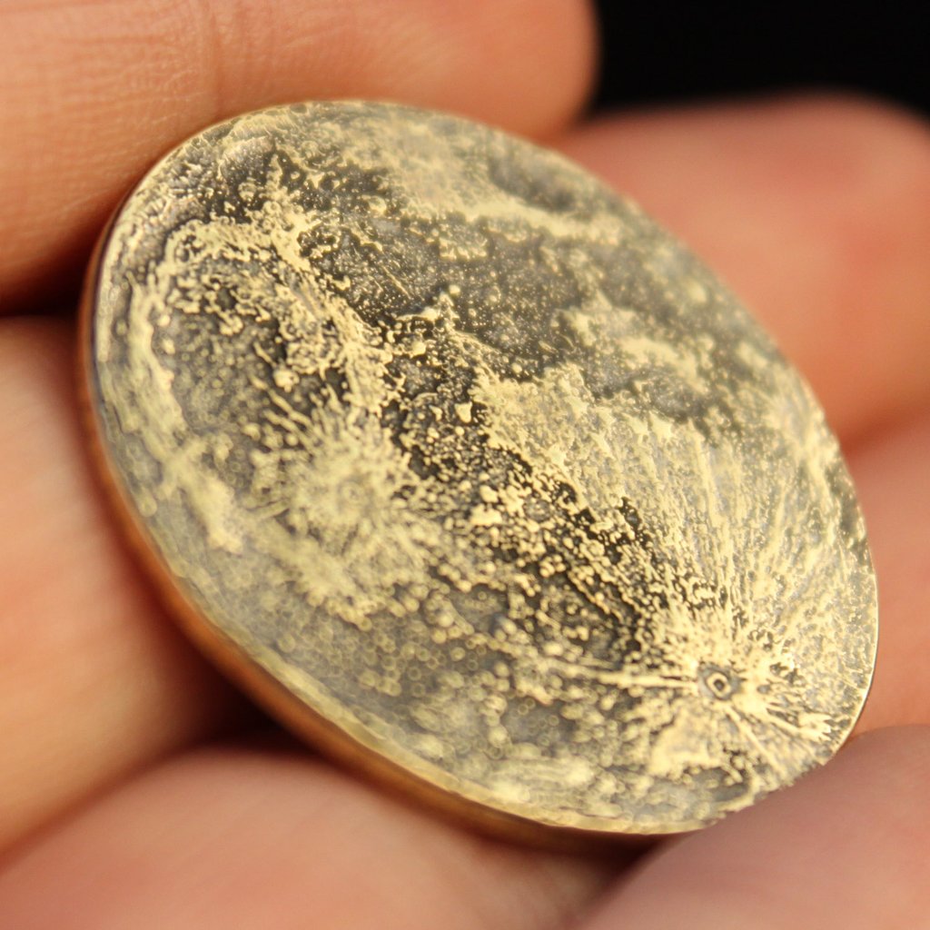 Harvest Moon Brass Coin - 1"