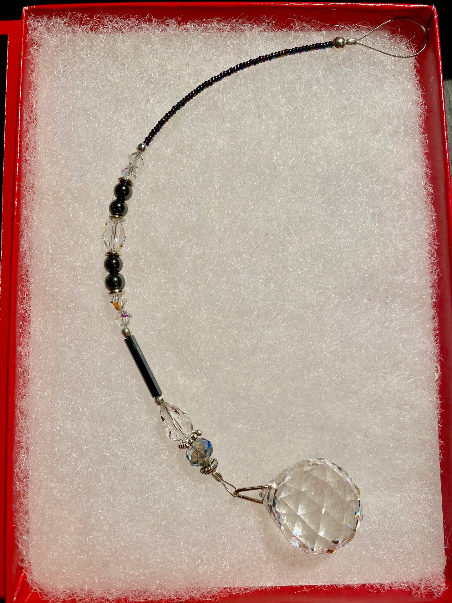 Swarovski Austrian Crystal & gemstone prisms: Handmade by Cat!
