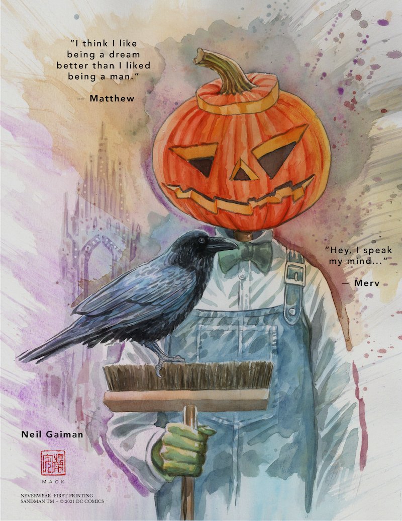 Matthew and Merv Pumpkinhead by David Mack