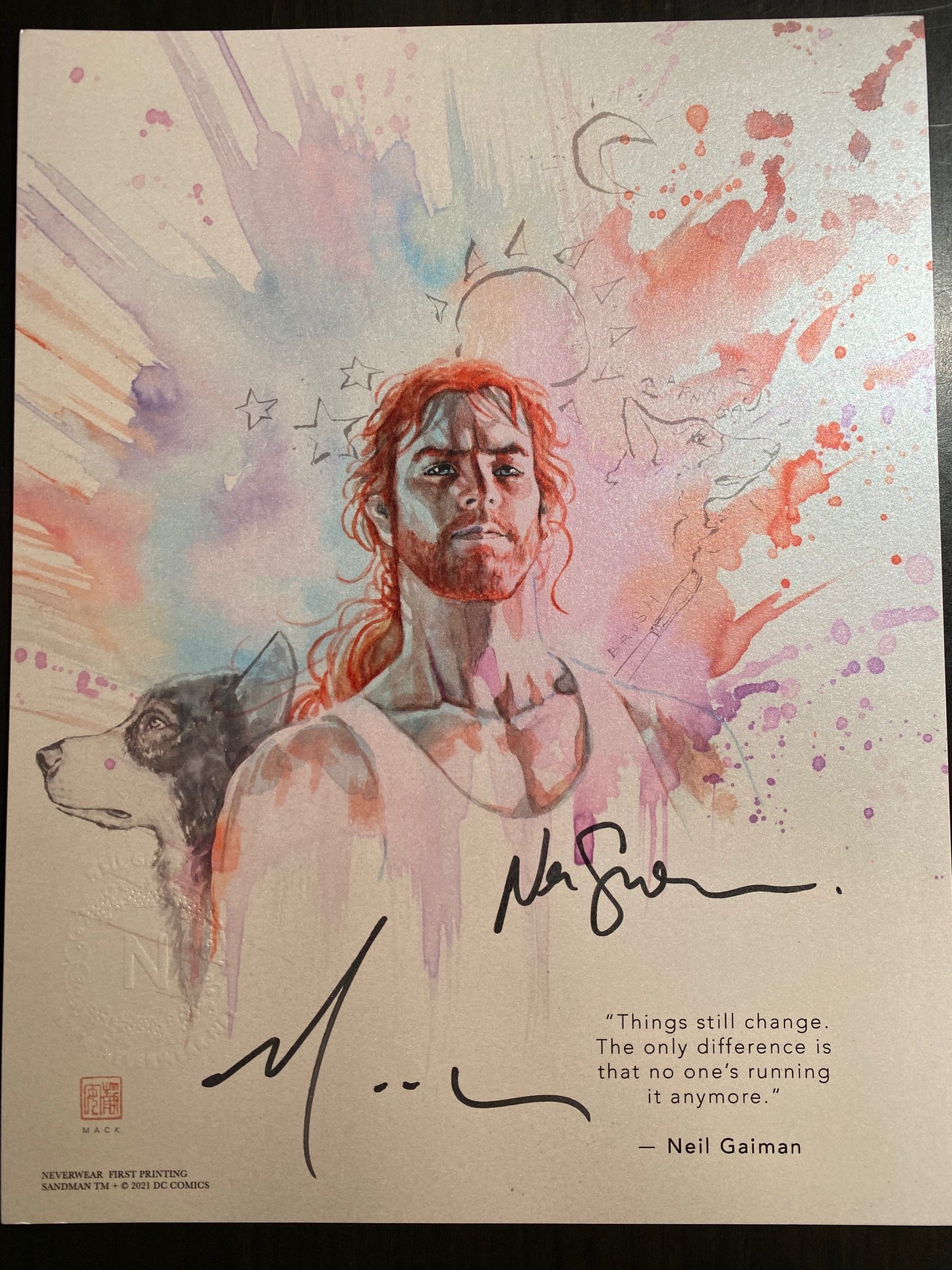 SANDMAN:  David Mack paints The Endless