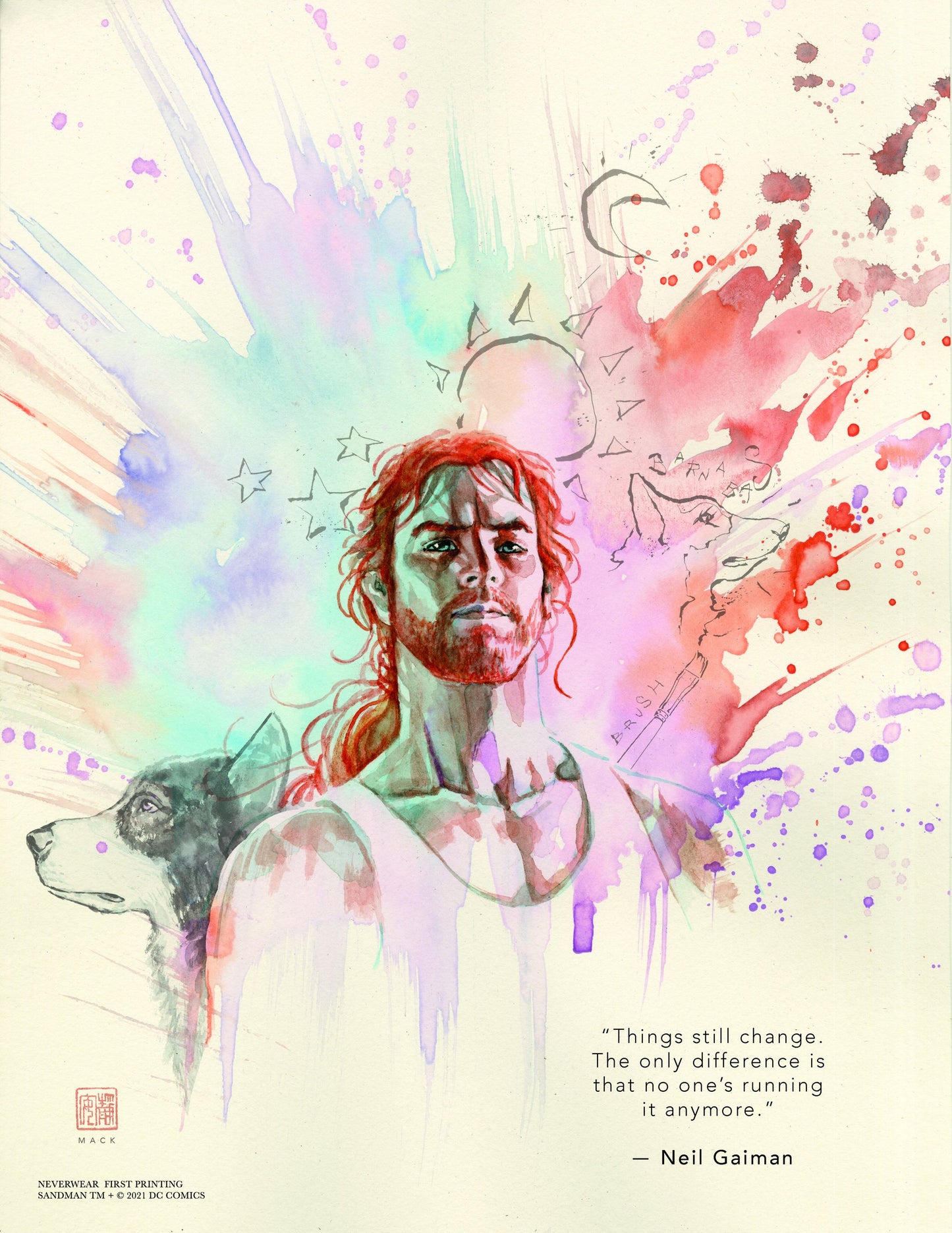 SANDMAN:  David Mack paints The Endless