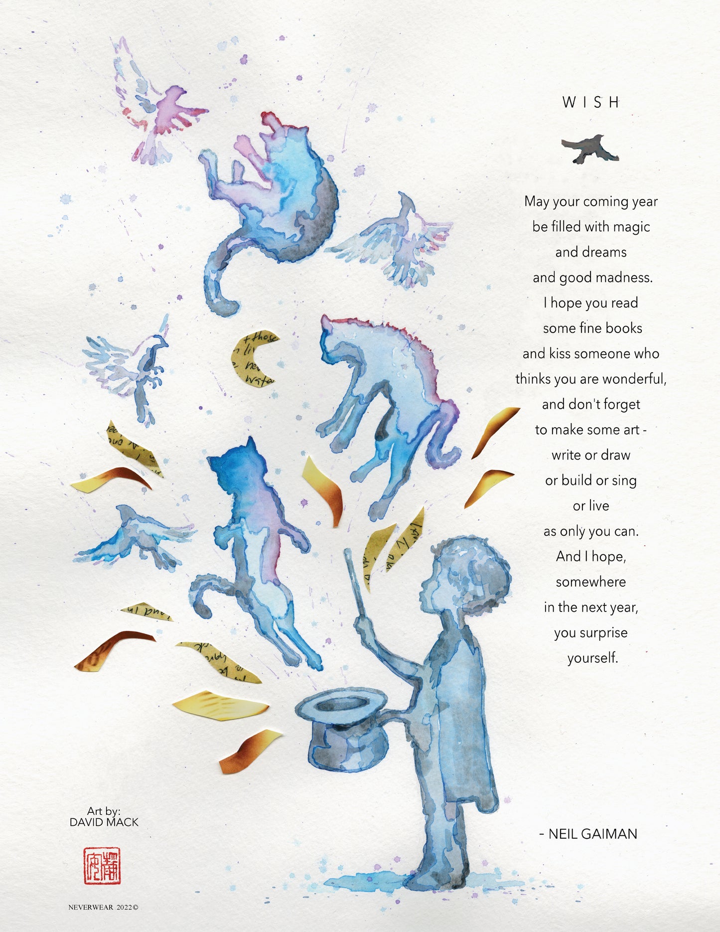 David Mack's New Years Wish in a smaller size