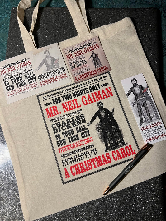Brand new! Neil as Charles Dickens writers kit
