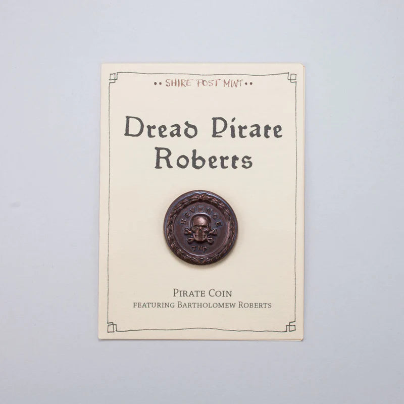 DREAD PIRATE ROBERTS COIN IN SOLID COPPER