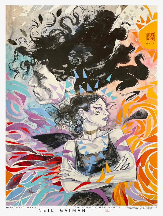 David Mack paints Death and Dream Together