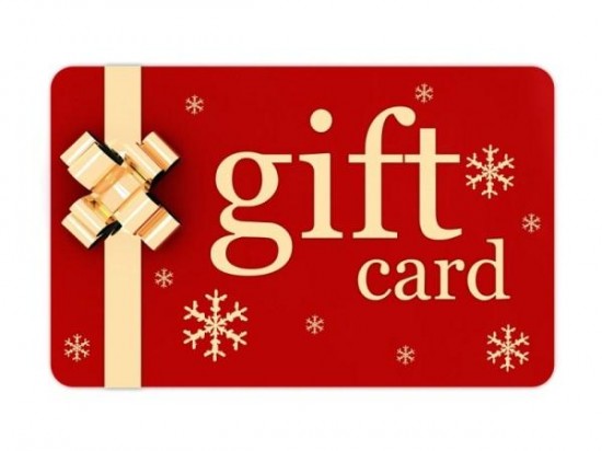 Gift Cards now available!