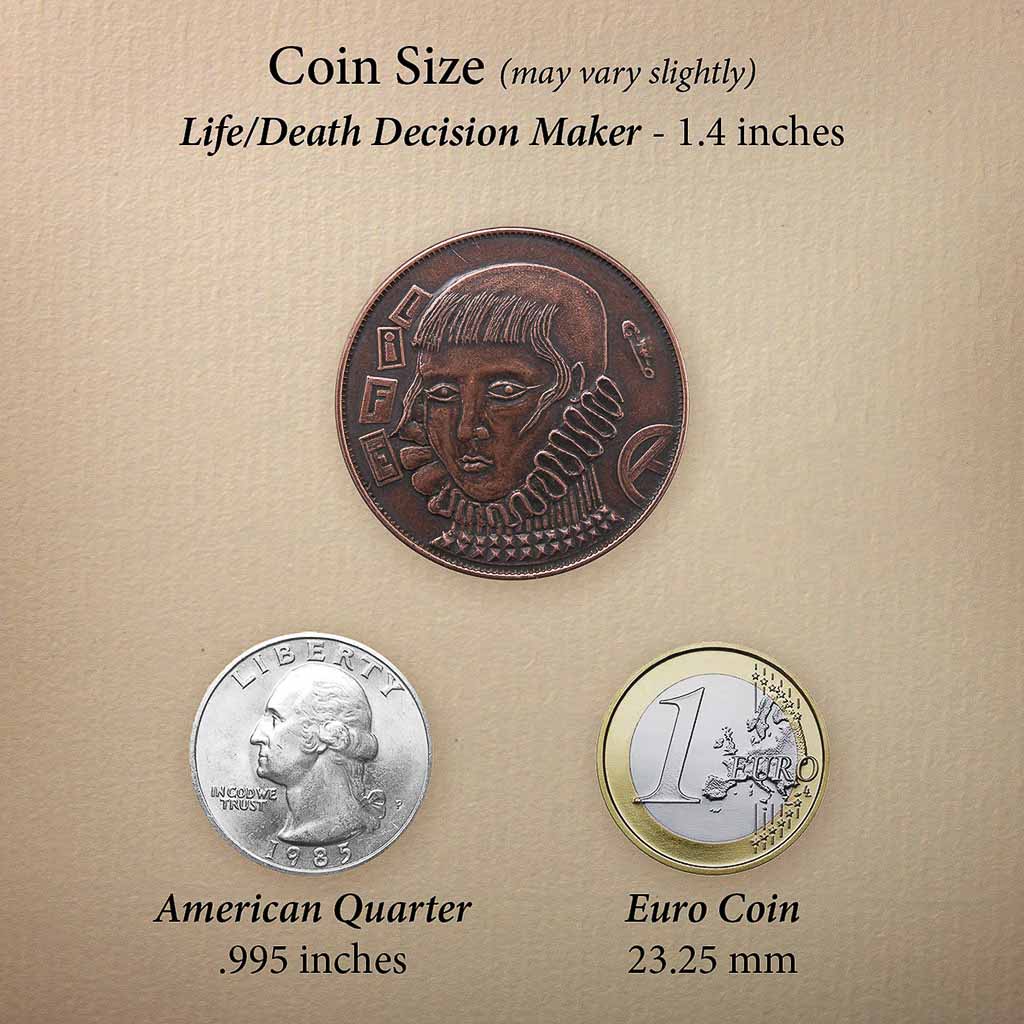 Life/Death Decision Coin